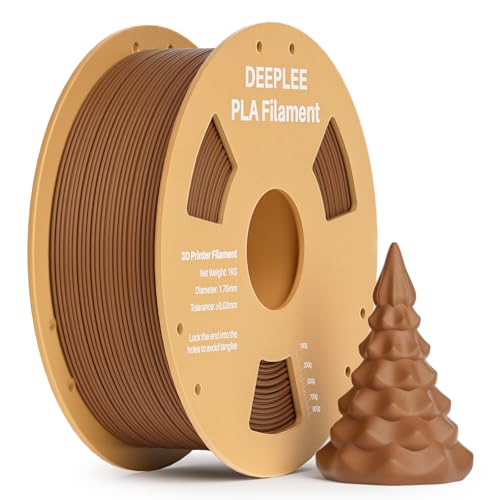 PLA 1.75mm 3D Printer Filament, 1kg Brown - color: 1*brown