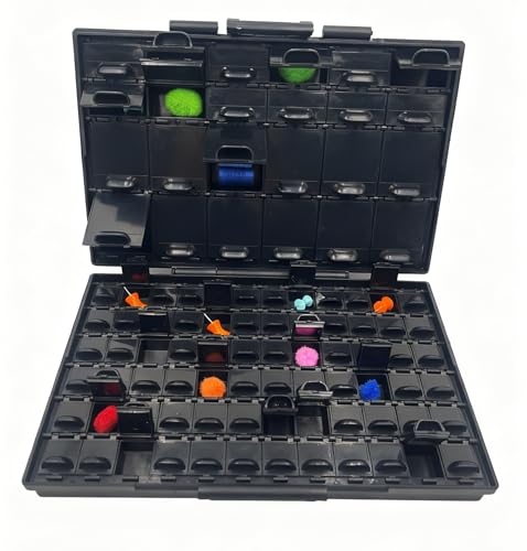 AideTek BOXALL96AS 96 Compartments Anti-static ESD Safe Empty Enclosure SMD SMT IC diode Parts Organizer Transistor - style: BOXALL96AS