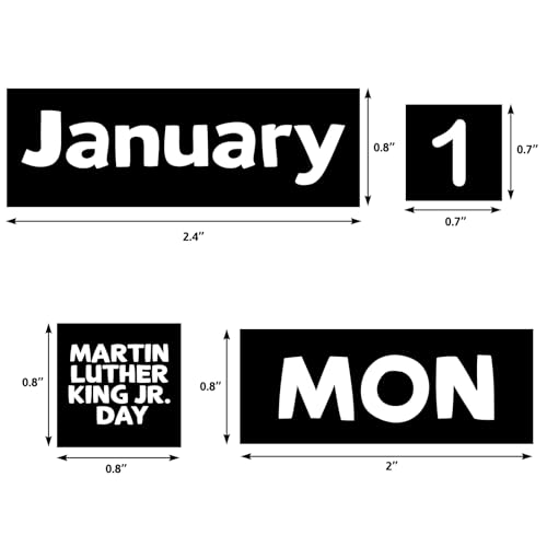 Ceiba Tree Magnetic Calendar Numbers