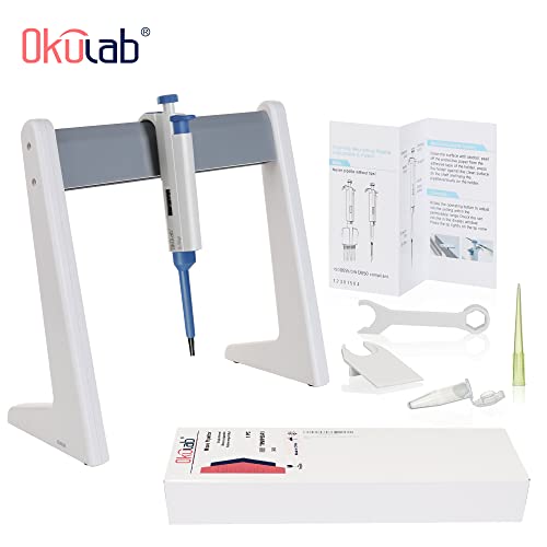 Single-Channel Micropipette, 5-50μl, Manual Adjustable Mechanical Pipette, High-Accurate, Variable Volume, Autoclavable, TPMP50A1