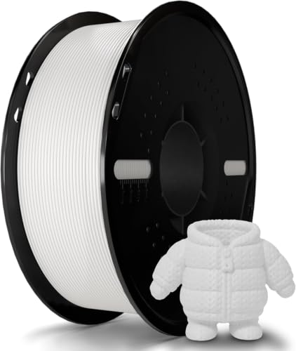 PLA+ Filament 1.75mm White 1kg,Dimensional Accuracy +/- 0.02mm - color: White