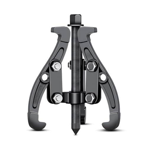 BELOMI 3 Inch Carbon Steel 3-Jaw Bearing Puller with Reversible Jaws - size: 3 inch