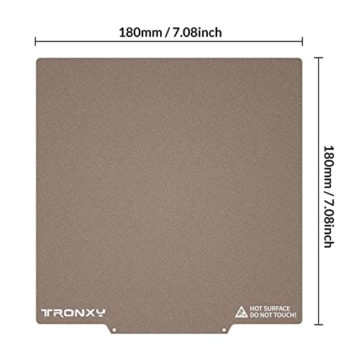 TRONXY PEI Sheet 180x180 mm for CRUX1 KP3 KP3S