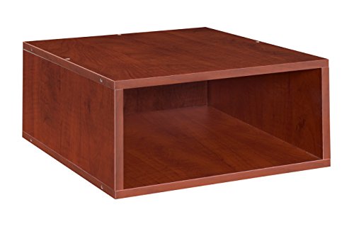 Niche Cubo Half Size Stackable Storage Cube- Warm Cherry (PC1206WC)