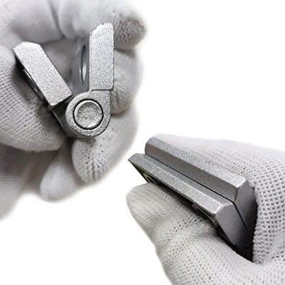 4 Sets 10 Series Aluminum Extrusion Profiles Pivot Hinge Bracket Install Kit Connector, 4Pcs 1010 Hinge with T-Nuts Screw Bolt for 1" x 1" 1 Inch x 1 Inch Extruded Aluminum Rail - style: 4 sets pivot hinge with m5