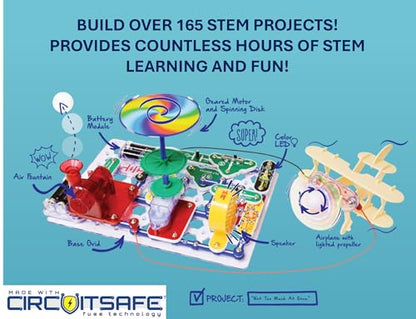 SNAP CIRCUITS Motion STEM Electronics Kit for Kids Ages 8+ - style: Motion