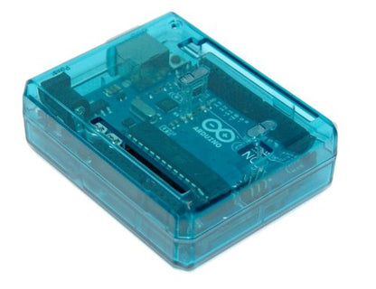 SB Uno R3 Case Enclosure New Transparent (Blue) Computer Box Compatible with Arduino UNO R3