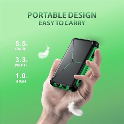 Precision Pocket Scale, 200gx0.01g Jewelry gram Scale, - color: Green