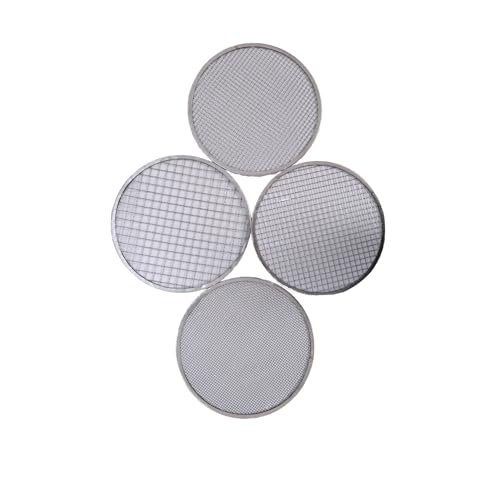 Multi-Purpose Soil Sifter with Handle | Includes 4 Changeable Screens | Ideal for Soil, Rock, Compost, and Debris Sifting