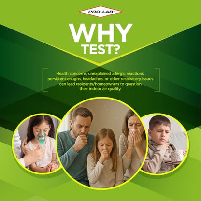 Mold Test Kit for Home, DIY Air Surface and Bulk Testing with Lab Fee - size: 1 Sample w/ Lab