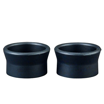 OMAX AER232 Small Pair of Rubber Eyecups for Microscopes, Black