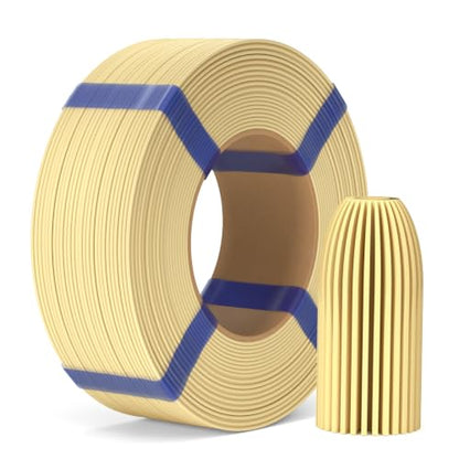 ELEGOO PLA Basic Refill 3D Printer Filament 1.75mm Cream Yellow 1KG - color: 1kg Pla Cream Yellow