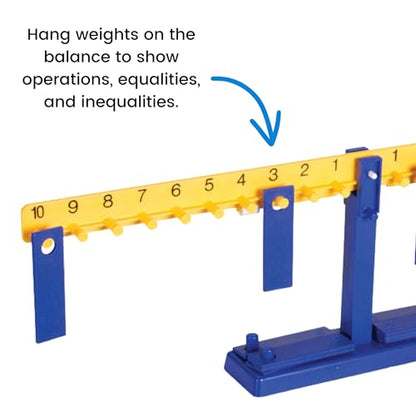 hand2mind Math Balance, School Weight Scale for Kids