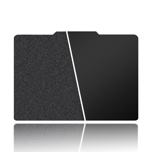 270x200mm Black Build Plate for Qidi X-Plus/Tech i-Mates, Double Sided Textured PEI+Smooth PEI Flexible Spring Steel Platform Heated Printing Bed for Qidi X-Plus/Tech i-Mates 3D Printer - size: 270x200mm