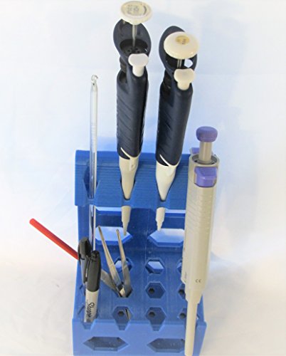 Universal Pipette Rack, Lab Pipettor Stand, 4 Positions
