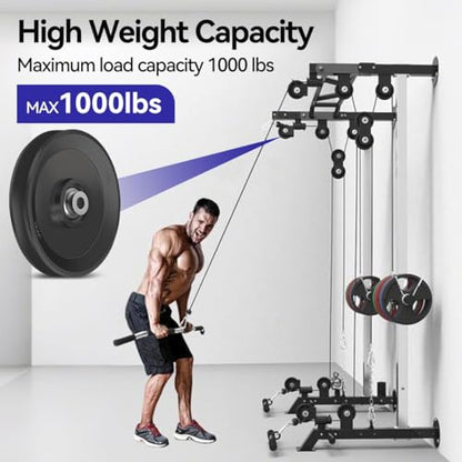 4.5in / 115mm Nylon Bearing Pulley Wheel - Over The Door Pulley，360° Traction Aluminum Bearing Pulleys for Cable Machine Weight Gym Home Garage Door Pulley System
