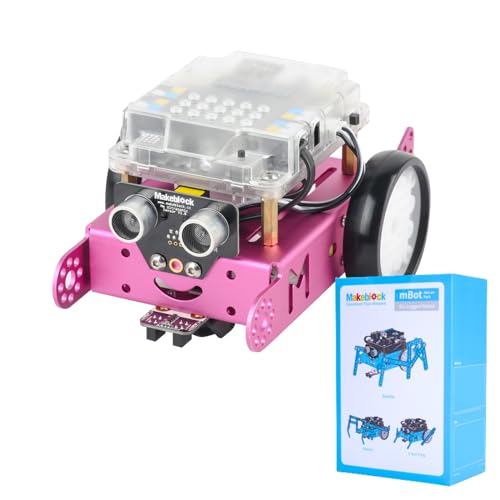 Makeblock Bundle of Pink mBot Robot Kit + Six-Legged Add-on Pack