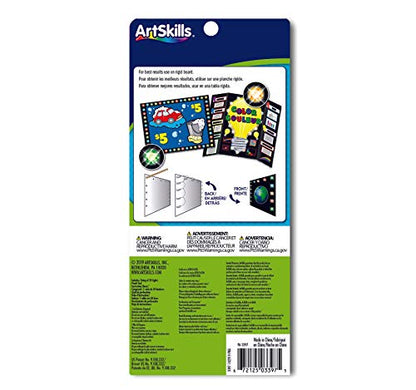 ArtSkills Rainbow String Light Kit with Punch Tool and Instructions for Posters, Dorms and Projects, Battery-Operated, 20 Lights with 2 Modes (Pack of 2) - size: 10 x 4.5 x 1 inches (Pack of 2)