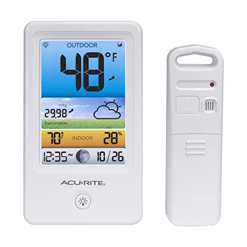 AcuRite Color Weather Station with Temperature, Humidity and Forecast (00512)