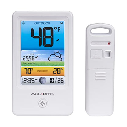 AcuRite Color Weather Station with Temperature, Humidity and Forecast (00512)