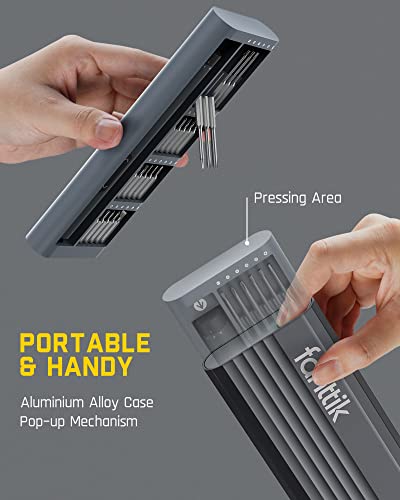 Fanttik E1 Pro Mini Electric Screwdriver, Precision Screwdriver Set