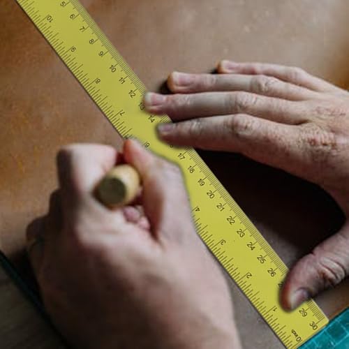 8 Pack 12 Inch Color Clear Ruler Plastic Rulers