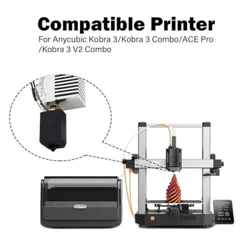 Upgrade 2.0 Version Ceramic Hotend for Kobra 3 Combo/Kobra 3 V2 Combo - size: 0.4mm