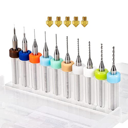 TRONXY 3D Printer Nozzle Cleaning Kit - color: Cleaning needle kit + nozzle 5