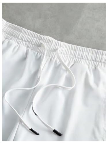 SOLY HUX Men's Tracksuit 2 Piece Workout Outfits Zip Up Jacket Pants Set - color: White, size: Small