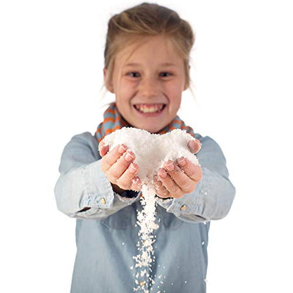 Steve Spangler Science Insta-Snow Powder, STEM Activity for School and Homeschool Activities, Fun & Safe Science Kits, Kids Make Fluffy Snow in Seconds, Top Sensory Toy for Classrooms, 14 oz - size: 14 oz (Pack of 6)
