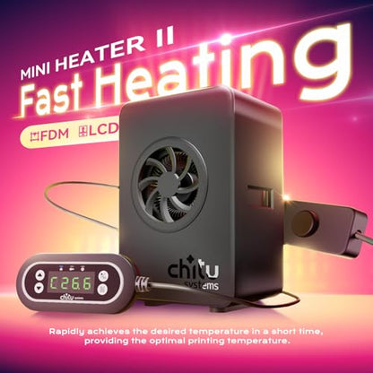 Chitu Systems 3D Printer Mini Heater-Resin & FDM 3D Printer Chamber Heater