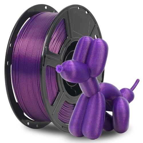 FLASHFORGE Rapid PLA Filament 1.75mm Aurora Purple, 500mm/s High Speed Printing, 3D Printer Filament 1kg Spool, Dimensional Accuracy +/- 0.02mm, Enjoy Exceptional Print Quality - color: Aurora Purple