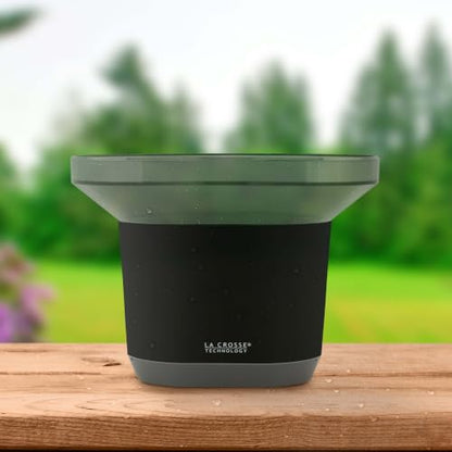 La Crosse Technology 724-1409 Wireless Rain Station , Black