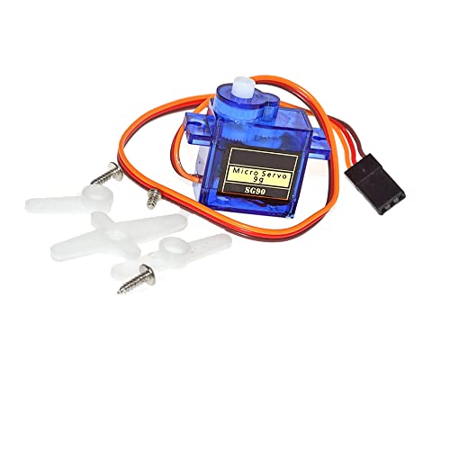 Servo Motor SG90 180 Degree for Arduino, ESP32, ESP8266, Raspberry Pi, 2 Pieces