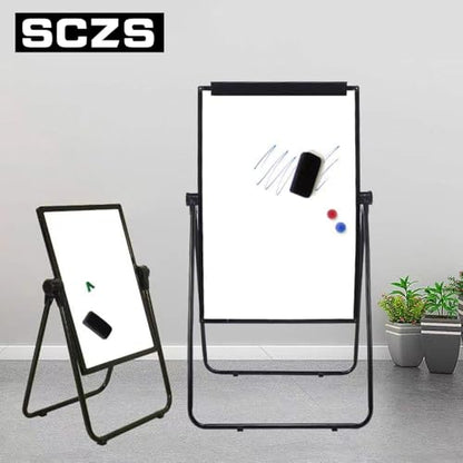 White Board Easel Office Portable Dry Erase Boards with Stand, Flipchart Easel Height Adjustable 36x24 inches, Perfect for Classroom, Preschool, Homeschool, Restaurant and Presentation (Black) - style: 36x24-Black