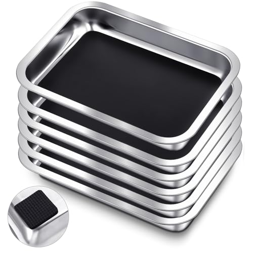 Conelist 6 Set 10.2 x 7.5 Inch Dissection Pan with Wax, Black - color: Black, size: 10.2 x 7.5 Inch