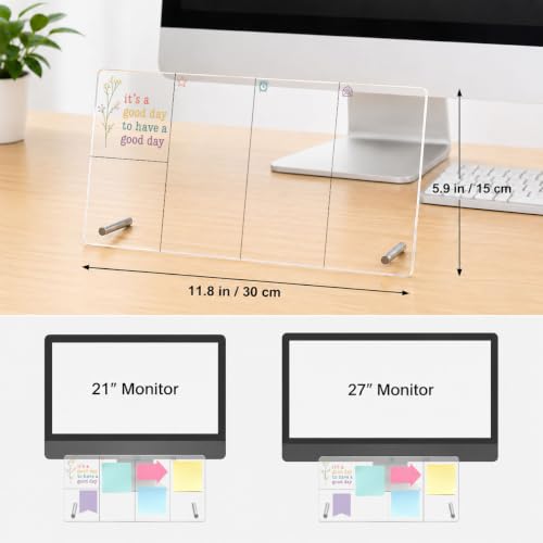 Inspirational Memo Board It's A Good Day Acrylic Sign Monitor Memo Board - color: It's a Good Day to Have a Good Day
