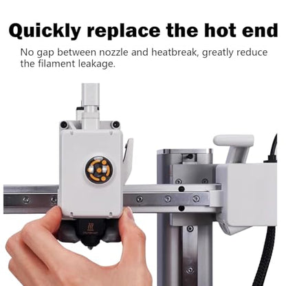 2 Pack 0.2mm Hardened Steel Nozzle Hotend Kit for Bambu Lab A1 & A1 Mini - size: 2PK（0.2mm+0.2mm）