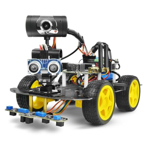 6-in-1 Robot Car Kit STEM Programmable for Scratch 3.0