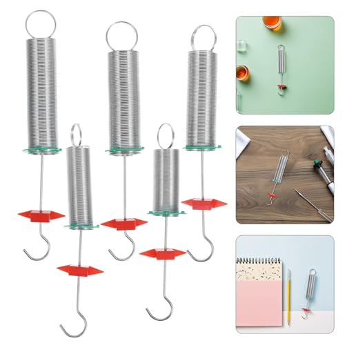 Garneck 10pcs Spiral Spring Kit for Physics Experiments Educational Hooke S Law Teaching Tools Reliable Compression Springs Assortment for School Science Supplies and Classroom Lab