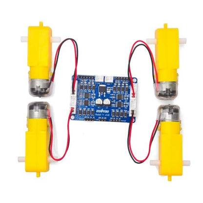 Model Y 4-Channel Dual H-Bridge Stepper Motor Driver Board for Arduino Raspberry Pi UNO Mega2560 Mecanum Wheel Smart Car Power