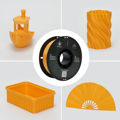PLA 3D Printer Filament Bundle, Dimensional Accuracy +/- 0.02 mm, 16 x 1 kg Spool(35.2lbs), 1.75 mm，Black White Grey Red Green Blue Yellow Purple Silver Transparent Pink Orange Wood Brown - color: 16*1kg Multi