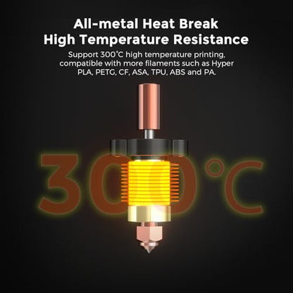 Creality Official CR 10 SE Hotend Kit, Upgrade Ceramic Heating Block Kit, Quick Swap Nozzle Kit, 300°C 60W Fast Heating High Thermal Conductivity Original Hot End for Creality CR-10 SE 3D Printer - style: CR-10 SE
