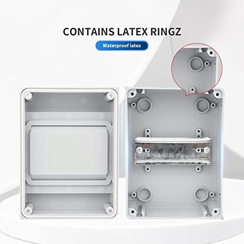 MOLLOM 5 Way Circuit Breaker MCB Distribution Protection Box - color: HT, size: 5Way | 160x120x92 MM