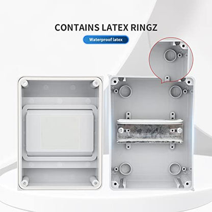 MOLLOM 5 Way Circuit Breaker MCB Distribution Protection Box - color: HT, size: 5Way | 160x120x92 MM