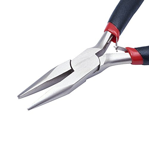 1Pcs Chain Nose Pliers 135mm Carbon Steel Jewelry Craft Pliers for DIY Jewellry Making Supplies - color: Chain Nose Pliers#2