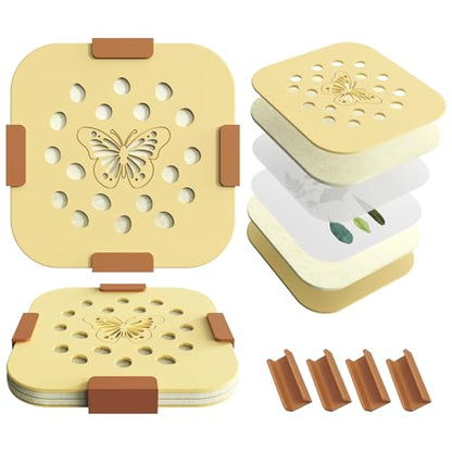NEIGIKI Microwave Flower Press Kit, 9" Fast-Drying Preservation in Minutes - size: 9 inch Microwave Flower Press Kit