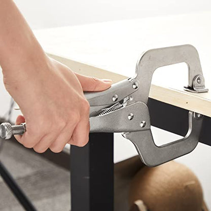 Minatee 4 Pcs Locking C Clamp Set