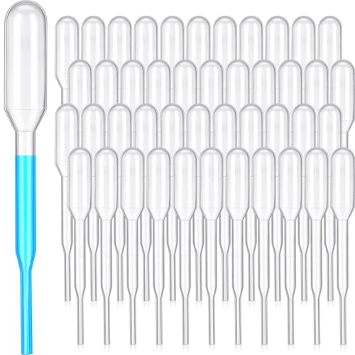 Kingdder 1000 Pcs Plastic Transfer Pipettes, 0.2 Ml Graduated Disposable - size: 0.2 ml