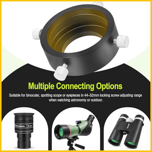 Astromania Universal Camera Photo Eyepiece Adapter 44-52mm with T2 Thread - size: Eyepiece Adapter 44 - 52mm